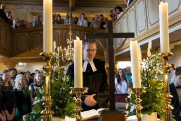 Festgottesdienst im voll besetzten Gotteshaus.
